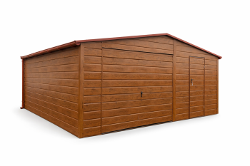 GARAŻ BLASZANY 6m x 5,8m dwuspadowy | multigloss. BL18